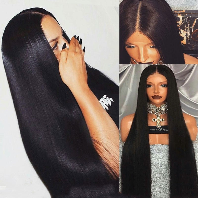 Front Lace Wigs Women High Quality Large Straight Hair Front Lace Wigs Women High Quality Large Straight Hair